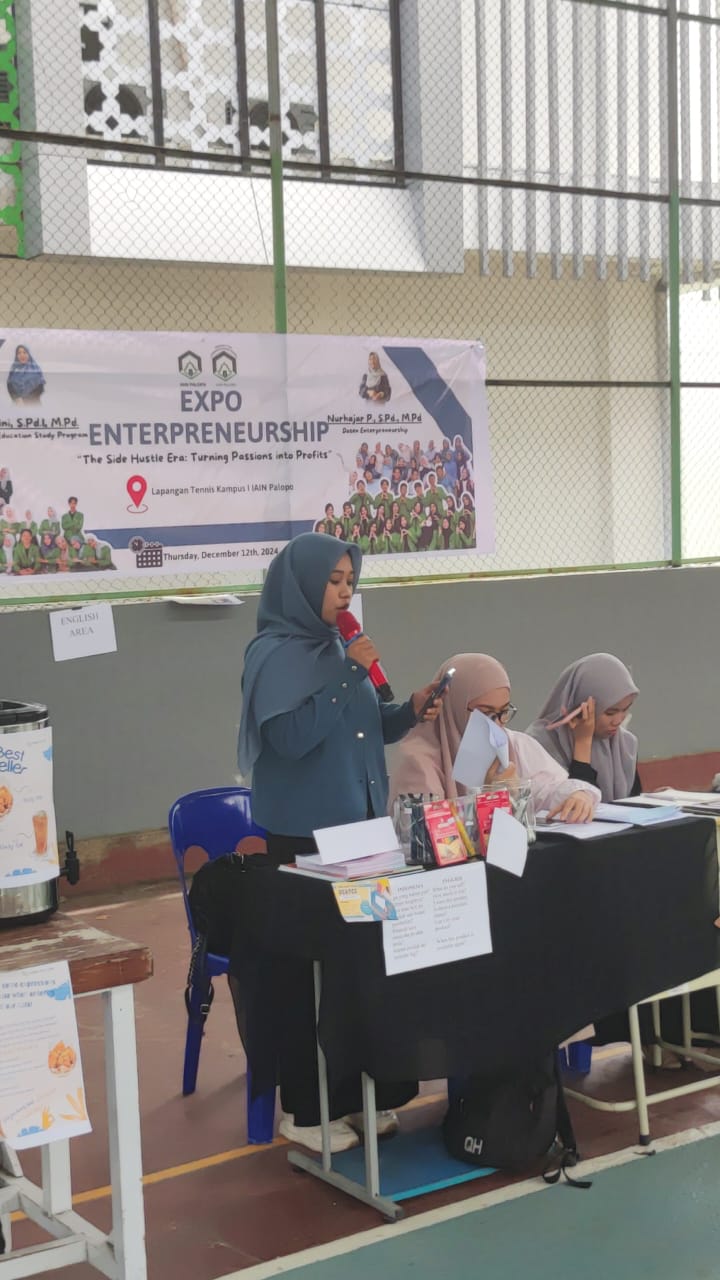 Program Studi PBI FTIK IAIN Palopo Gelar Expo Entrepreneurship Bertema “The Side Hustle Era: Turning Passions into Profits”